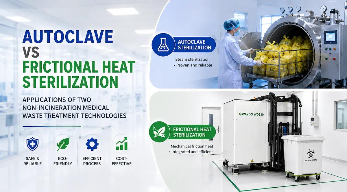 Autoclave vs Frictional Heat Sterilization: Which Medical Waste Treatment Method Is Better?