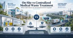 On-Site vs Centralized Medical Waste Treatment: Which Model Reduces Cost and Operational Risk for Hospitals?