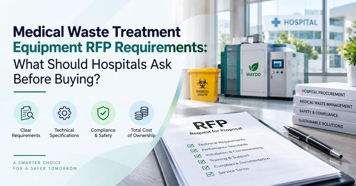 Medical Waste Treatment Equipment RFP Requirements: What Should Hospitals Ask Before Buying?
