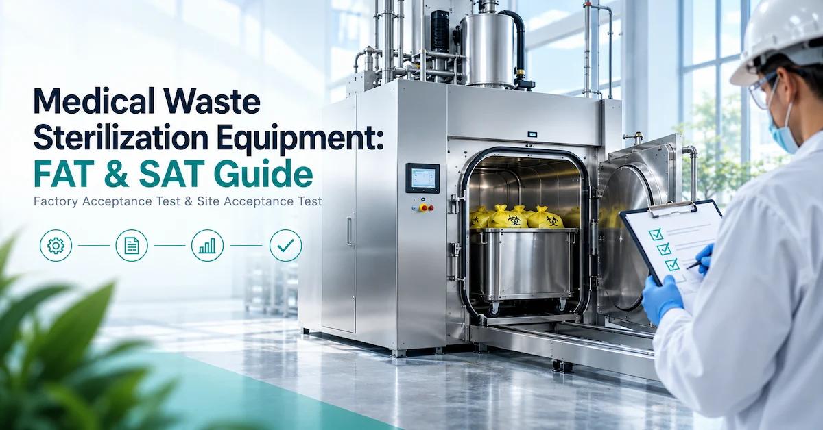 Medical Waste Sterilization Equipment: FAT & SAT Guide