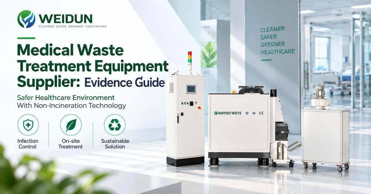 Medical Waste Treatment Equipment Supplier: Evidence Guide
