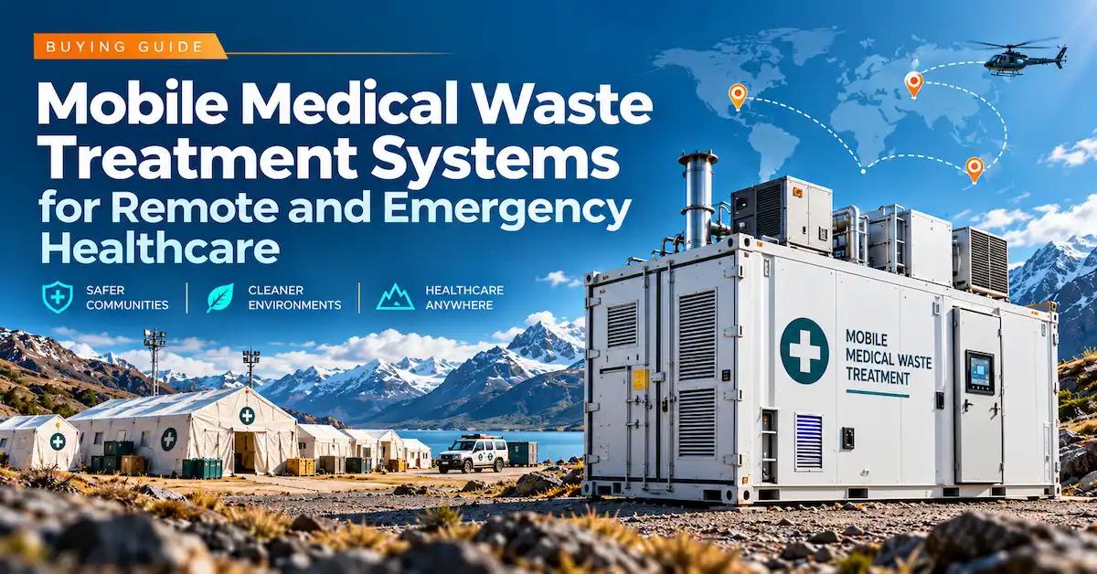 Mobile Medical Waste Treatment Systems for Remote and Emergency Healthcare